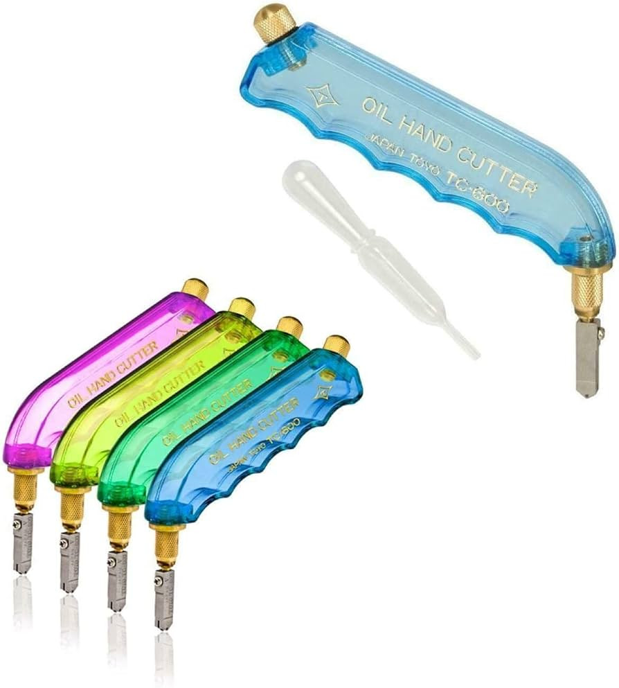 Toyo Pistol Grip Pattern Head Glass Cutter -Colors Vary | Amazon (US)