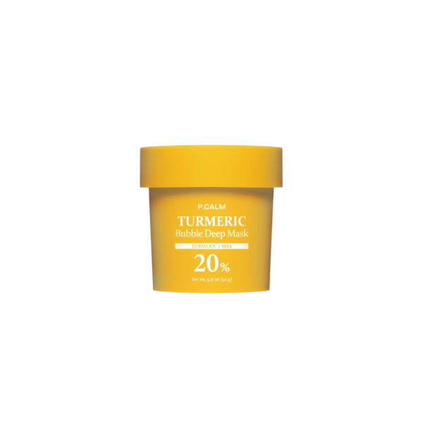 P. CALM - Turmeric Bubble Deep Mask - 90g | Stylevana