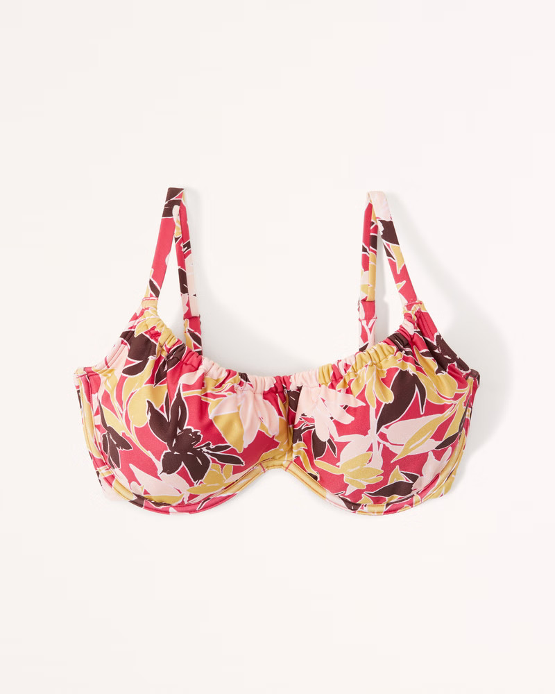 Curve Love Continuous Underwire Bikini Top | Abercrombie & Fitch (US)
