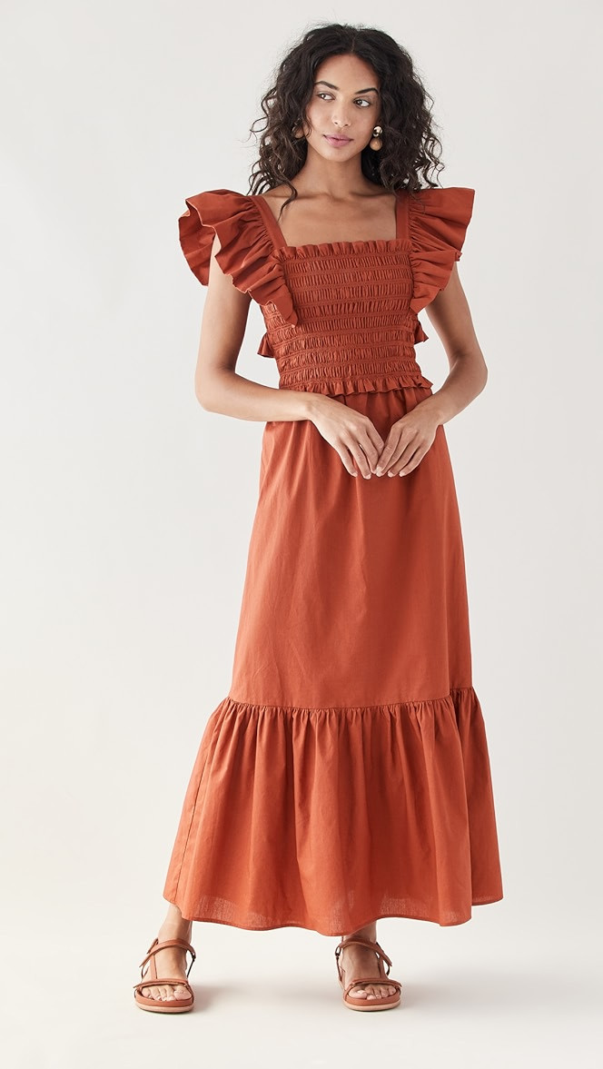 Gladys Hand Smocking Short Sleeve Dress | Shopbop