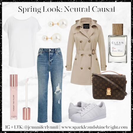 An outfit based on neutral staples! Perfect for spring! 

#LTKfindsunder100 #LTKSeasonal #LTKstyletip