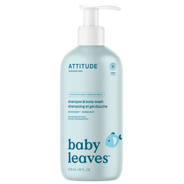 ATTITUDE Baby Leaves Shampoo and Body Wash Good Night | Well.ca