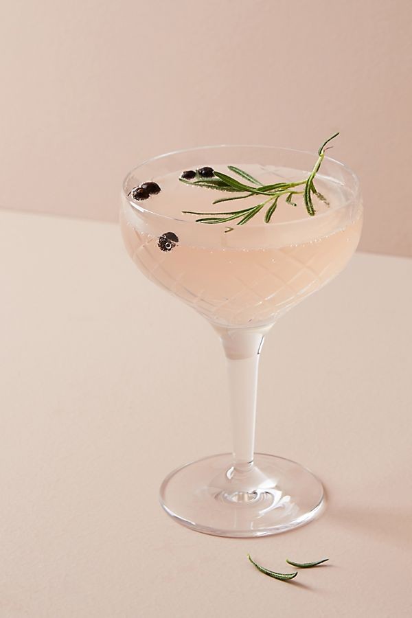 Soho Home Barwell Cut Crystal Champagne Coupe | Anthropologie (US)