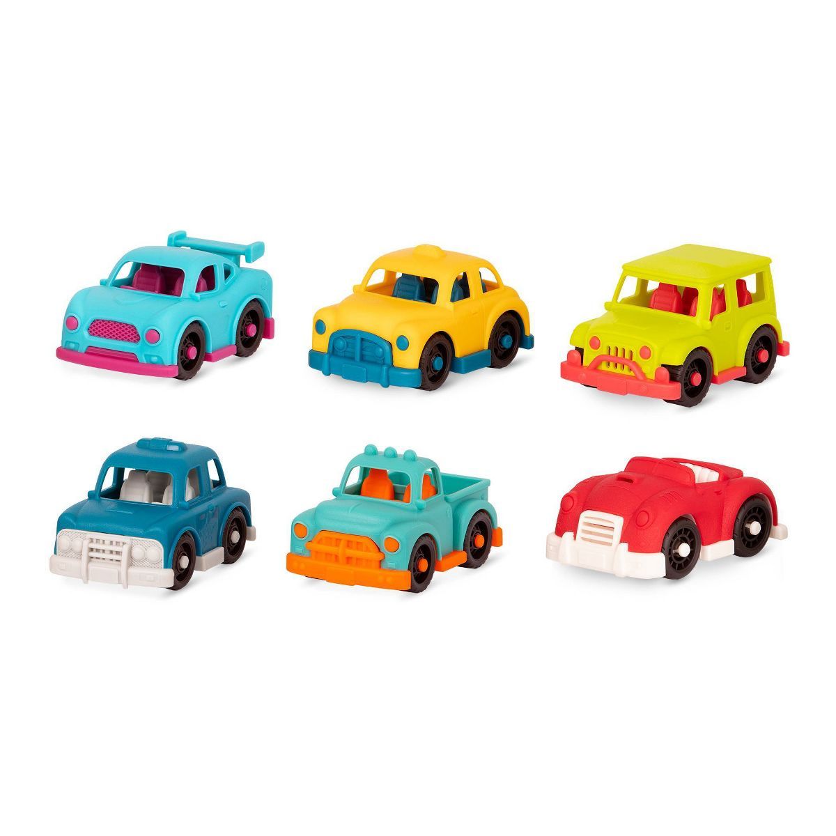 B. toys Toy Cars - Happy Cruisers - 6 Mini Vehicles | Target