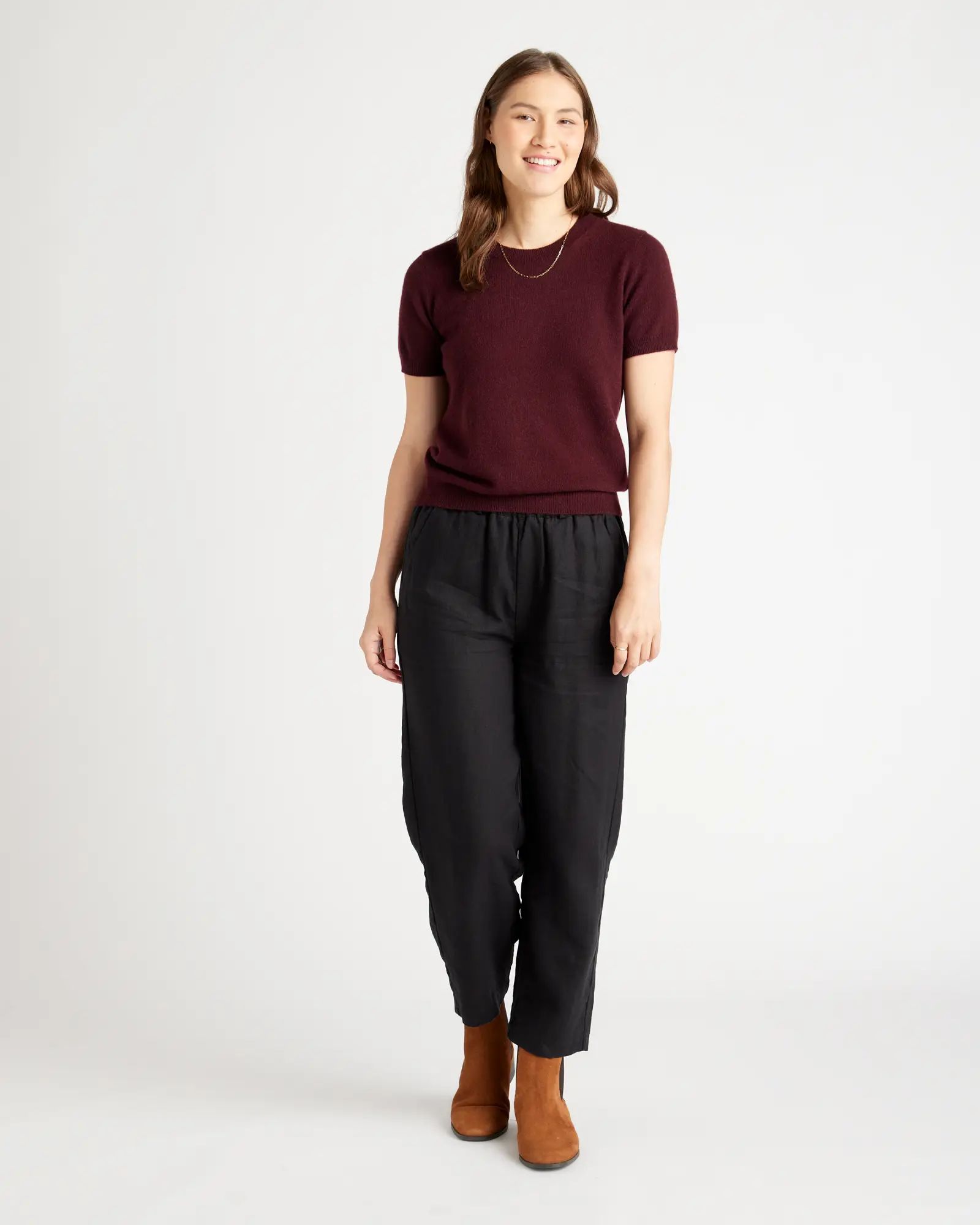 Mongolian Cashmere Tee | Quince