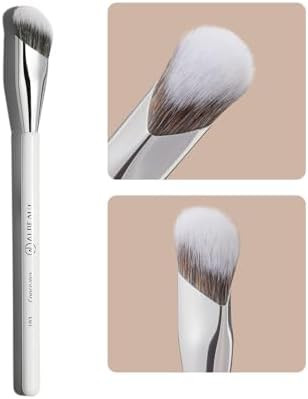 Concealer Brush, Angled Under Eye Makeup Small Foundation Precision Face Blending Brush (193 conc... | Amazon (US)