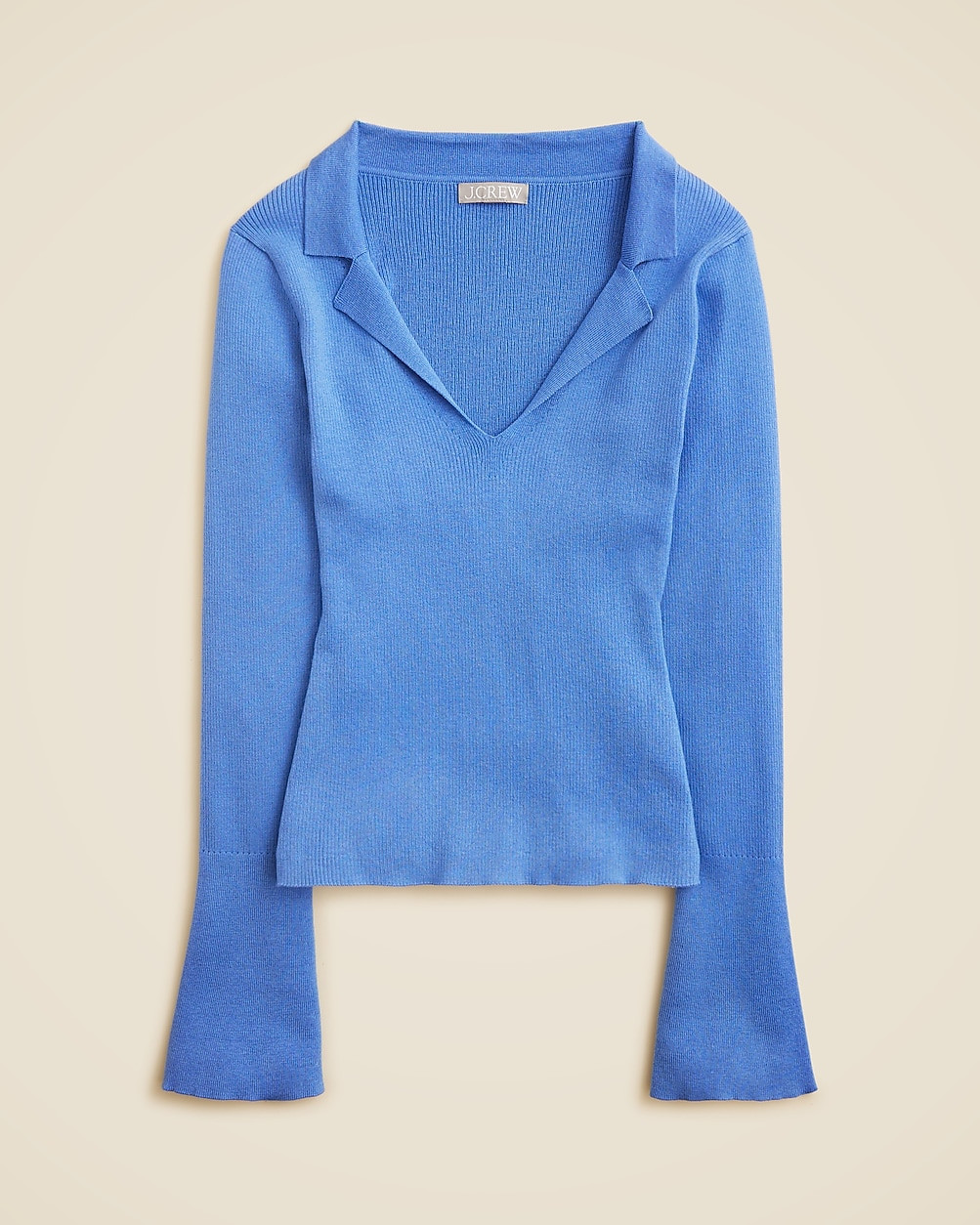 Fitted pullover sweater in TENCEL™ lyocell blend | J. Crew US