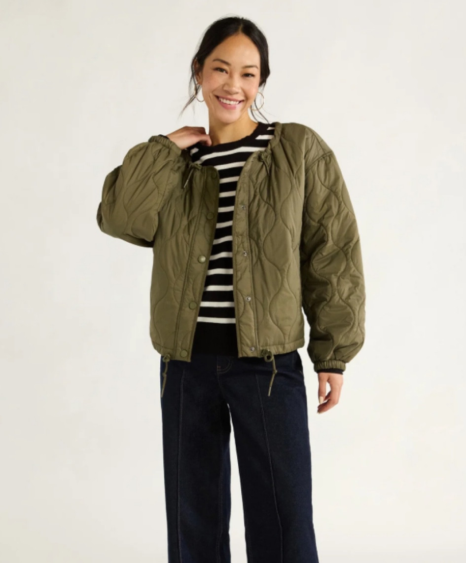 Cutest quilted jacket for $34!! 

#LTKTravel #LTKFindsUnder100 #LTKStyleTip