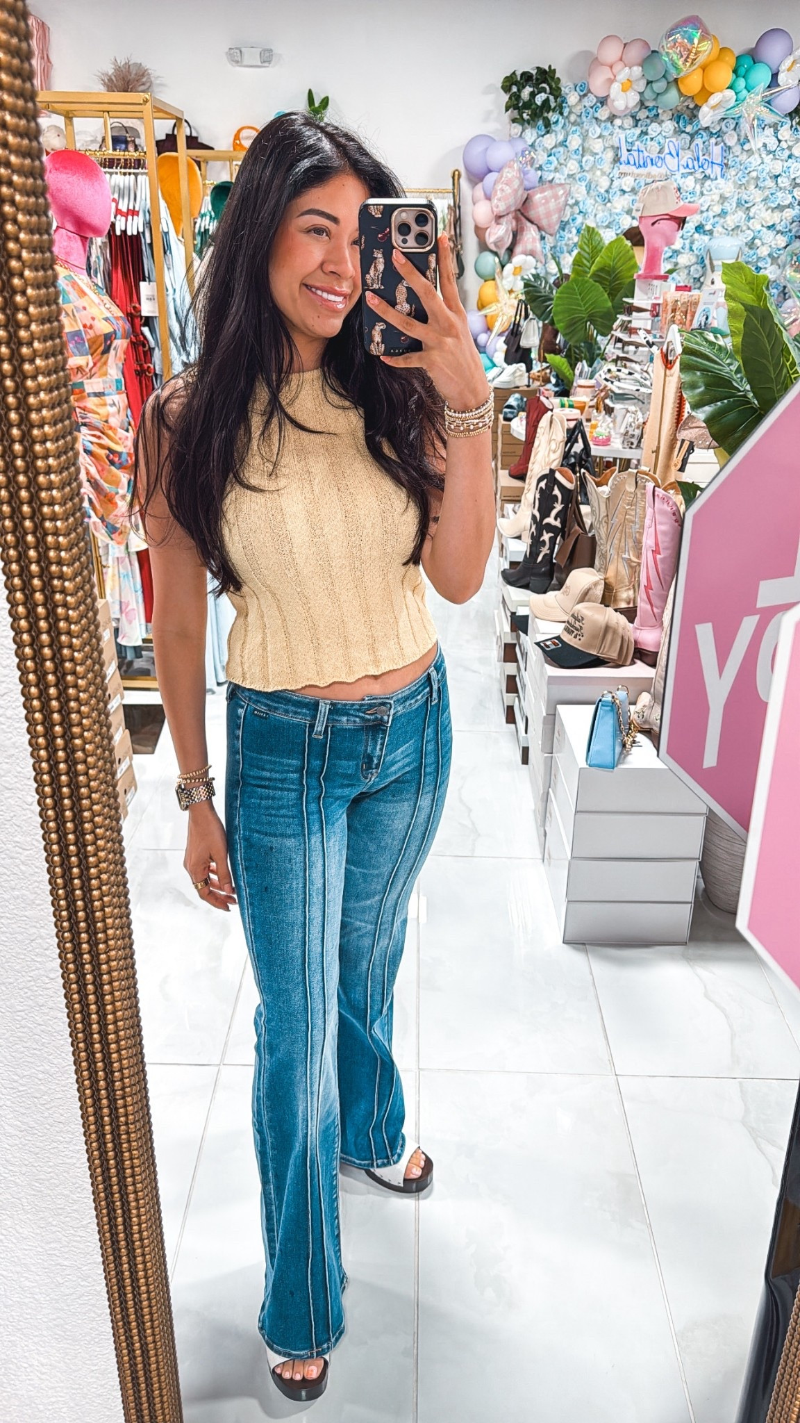 Jeans & tank from www.adlcouture.com & the cutest little clogs from Tory Burch! ✨

#LTKdayinmylife #LTKSeasonal #LTKootd