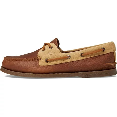 Sperry Top-Sider A/O 2-Eye Tumbled/Suede Tan 10.5M | Walmart (US)