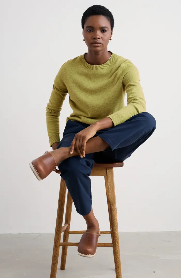 Greeb Rocks Merino Wool Blend Crewneck Sweater | Nordstrom
