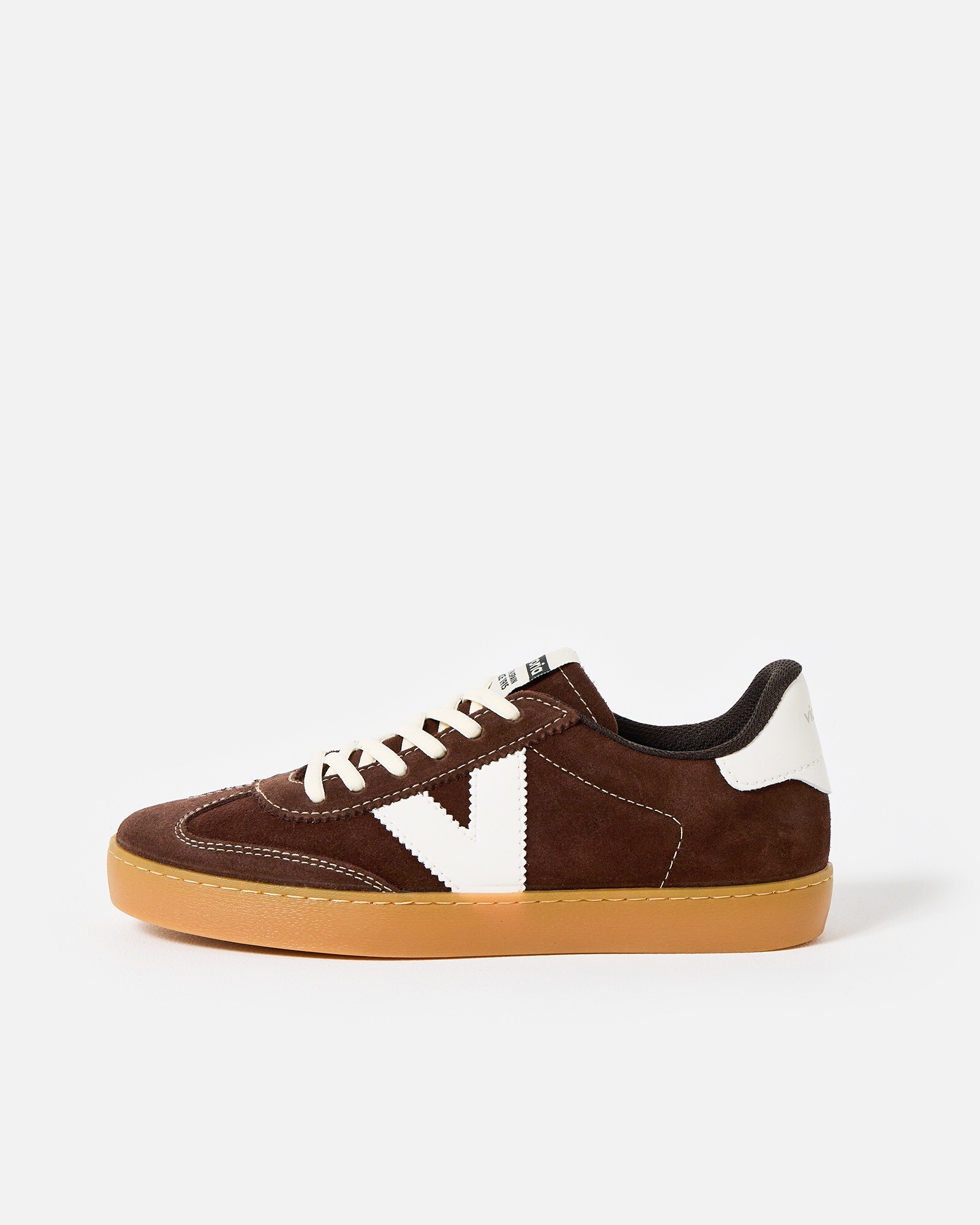 Victoria Berlin Ciclista Chocolate Brown Suede Trainers | Oliver Bonas | Oliver Bonas (Global)