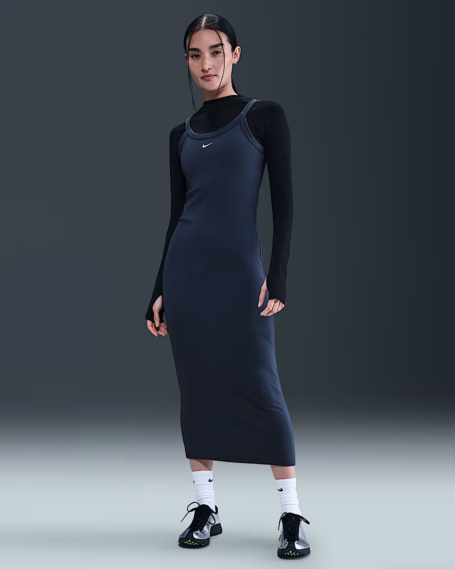 Nike Sportswear Chill KnitWomen's Tight Mini-Rib Tank Dress | Nike (US)