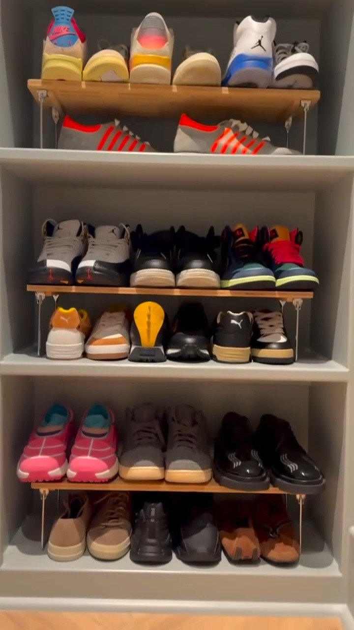 Watch us turn an unexpected product into the ultimate shoe organizer 🤩✨

#closetinspo #organized #closetorganization #inspo #explorepage✨ #homehack #professionalorganizer