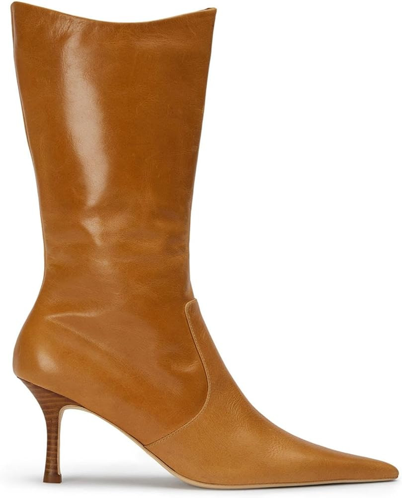 Goiphrri Ankle Boots for Women Dressy Sexy Women's Ankle Boots & Booties Side Zipper Pointed Toe ... | Amazon (US)