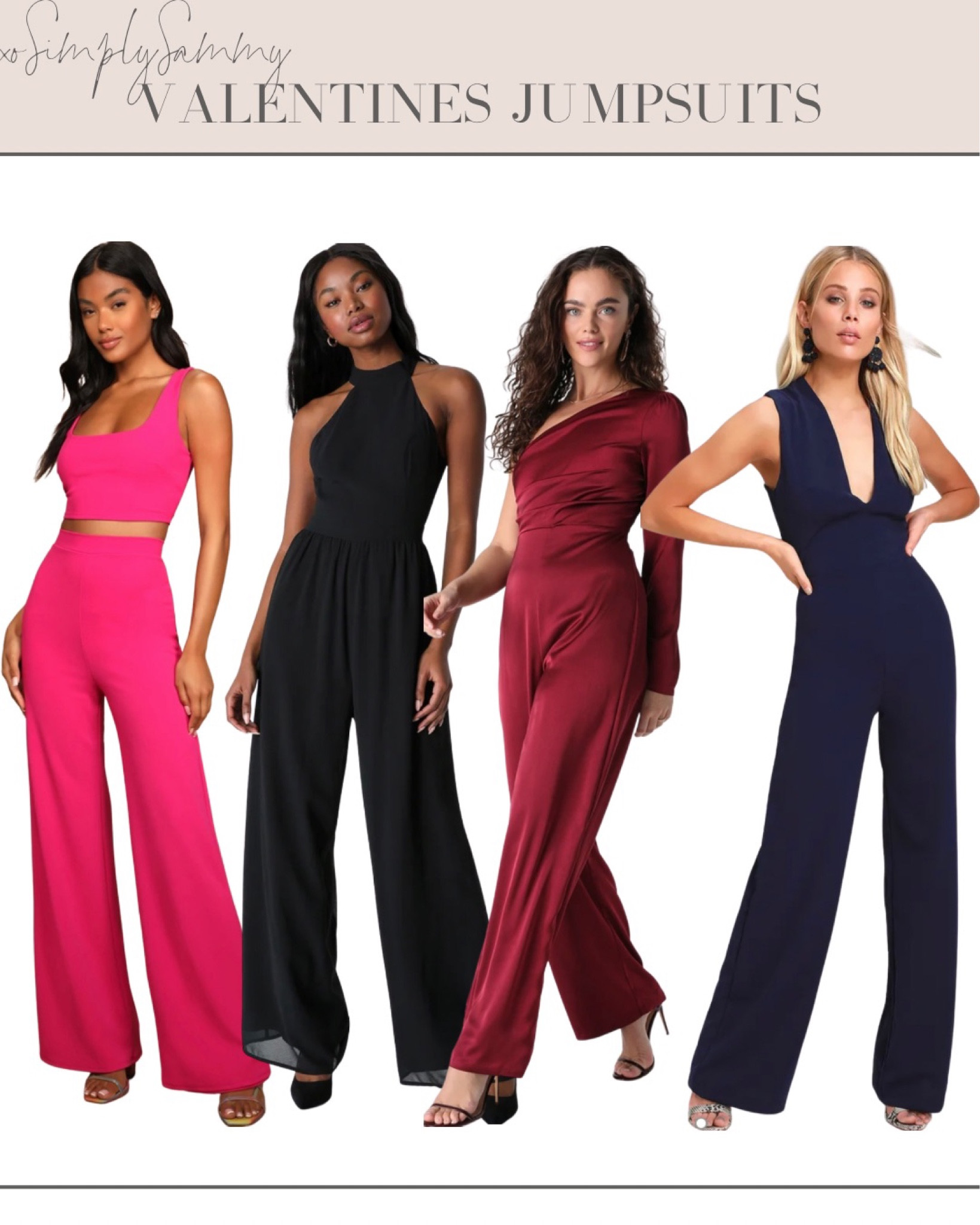 Valentine’s Day , Valentine’s Day outfit , date night , date night outfit , wedding guest outfit , wedding guest dress , wedding jumpsuit , bridal outfit , bridal jumpsuit , vacation , vacation outfit , vacation jumpsuit , travel outfit , travel jumpsuit , spring outfits , spring jumpsuit , formal jumpsuit , ltkfind 

#LTKtravel #LTKFind #LTKwedding