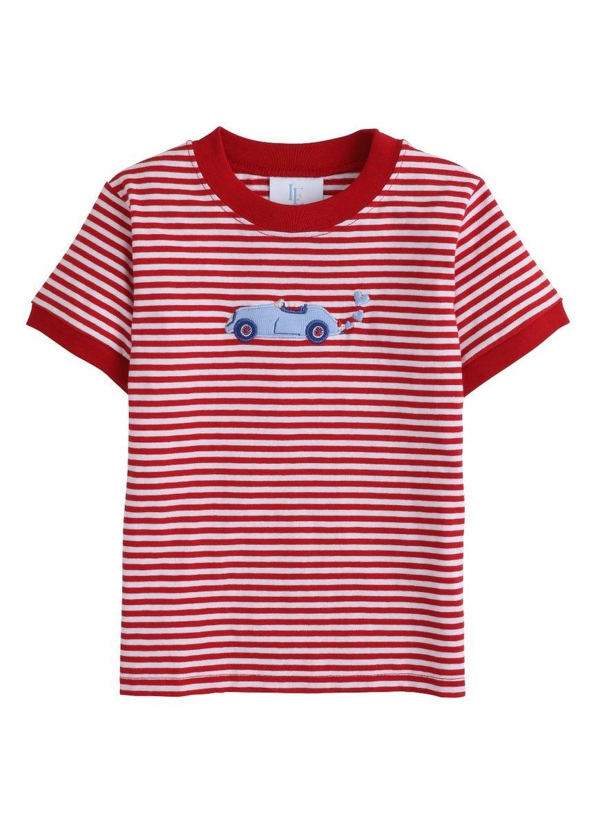 Applique T-Shirt - Racing Hearts | Little English
