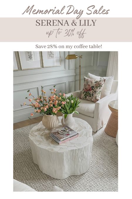 Serena and Lily Memorial Day sale! Save 28% on my coffee table! 

#LTKHome #LTKStyleTip #LTKSaleAlert