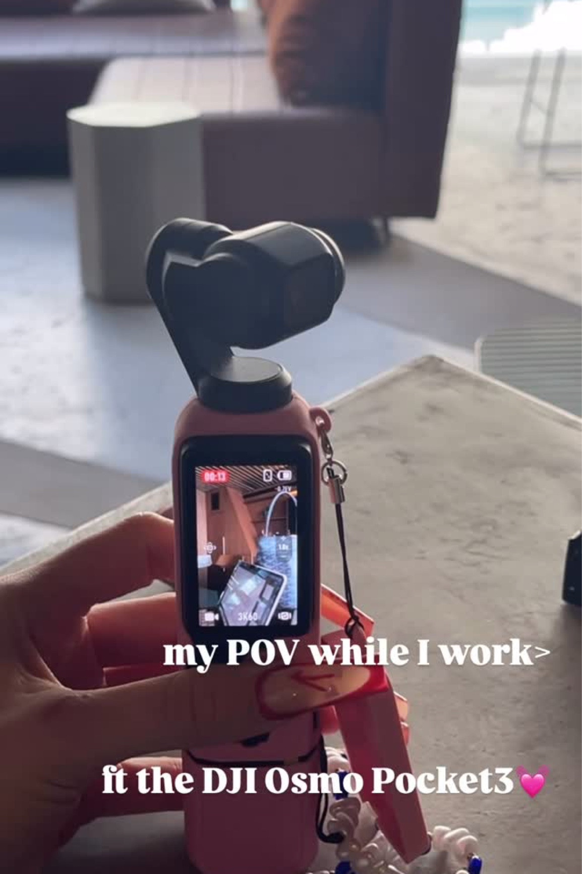 she that gwirl' or whateva 🤭💞

#bts #work #workflow #world #wow #pink #pinkaesthetic #camera #dji #djiosmo #djiosmopocket3 #pocket #pocket3 #case #cutesy #girly #beauty #behindthescenes #behindthechair #living #lifestyle #love #luxurylifestyle #outdoors #decor