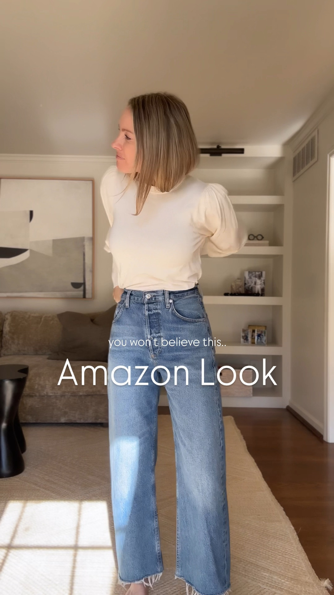 You won’t believe how simple and cute this head to toe Amazon look is! Size small jacket and sweater. Jeans are from
Shopbop section of Amazon 🤎 size 27! Don’t miss all of the luxe jewels and accessories. Some of my faves! @amazon #amazonpartner #fallfavorites2024#amazonholiday

#LTKCyberWeek #LTKStyleTip #LTKFindsUnder100