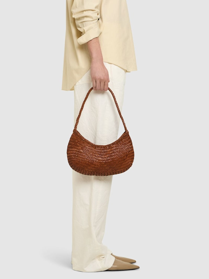 Nova Luna leather shoulder bag | Luisaviaroma