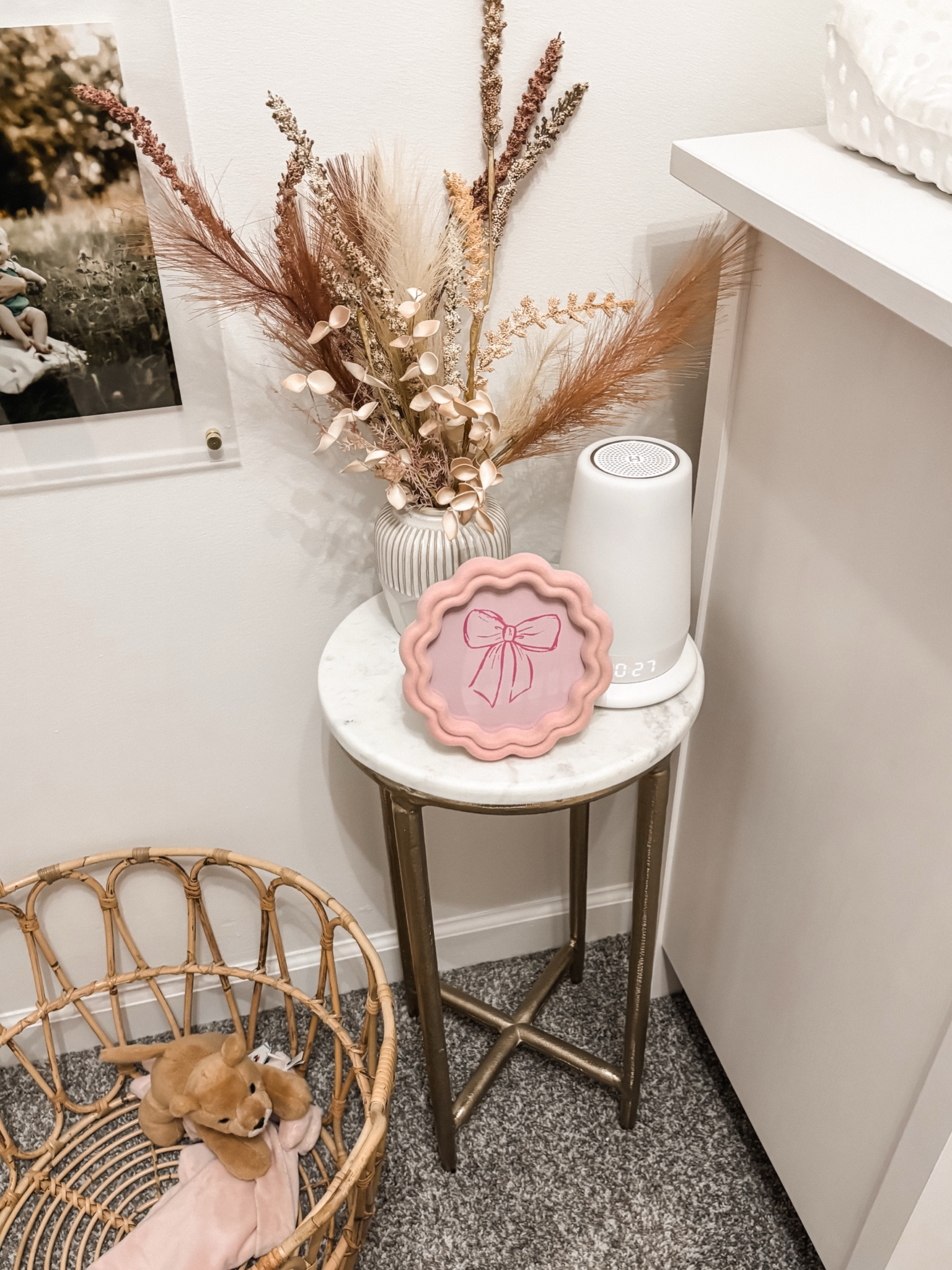 Baby girl nursery inspo 
Neutral nursery 
Boho neutral nursery 
Gold marble side table 


#LTKBaby #LTKFindsUnder100 #LTKKids