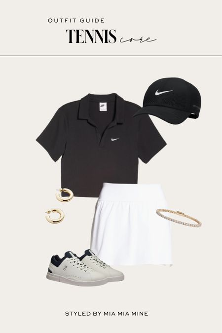 Summer athleisure/ tennis outfit ideas
Nike polo
Spanx white skirt
On sneakers  

#LTKActive #LTKStyleTip #LTKFindsUnder100
