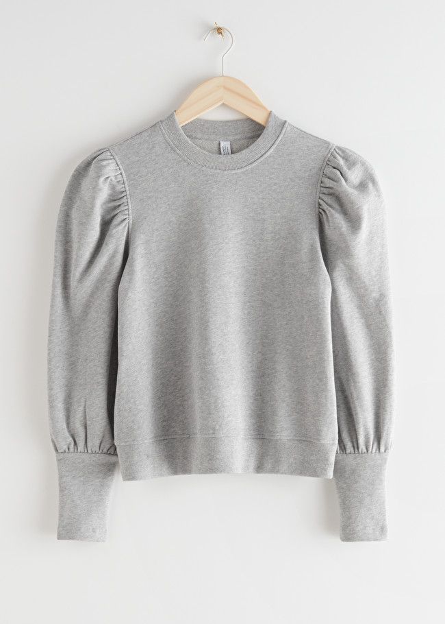 Puff Sleeve Cotton Sweater | & Other Stories (EU + UK)