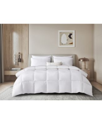 Feather and Down Fiber Comforter, Full/Queen | Macy's