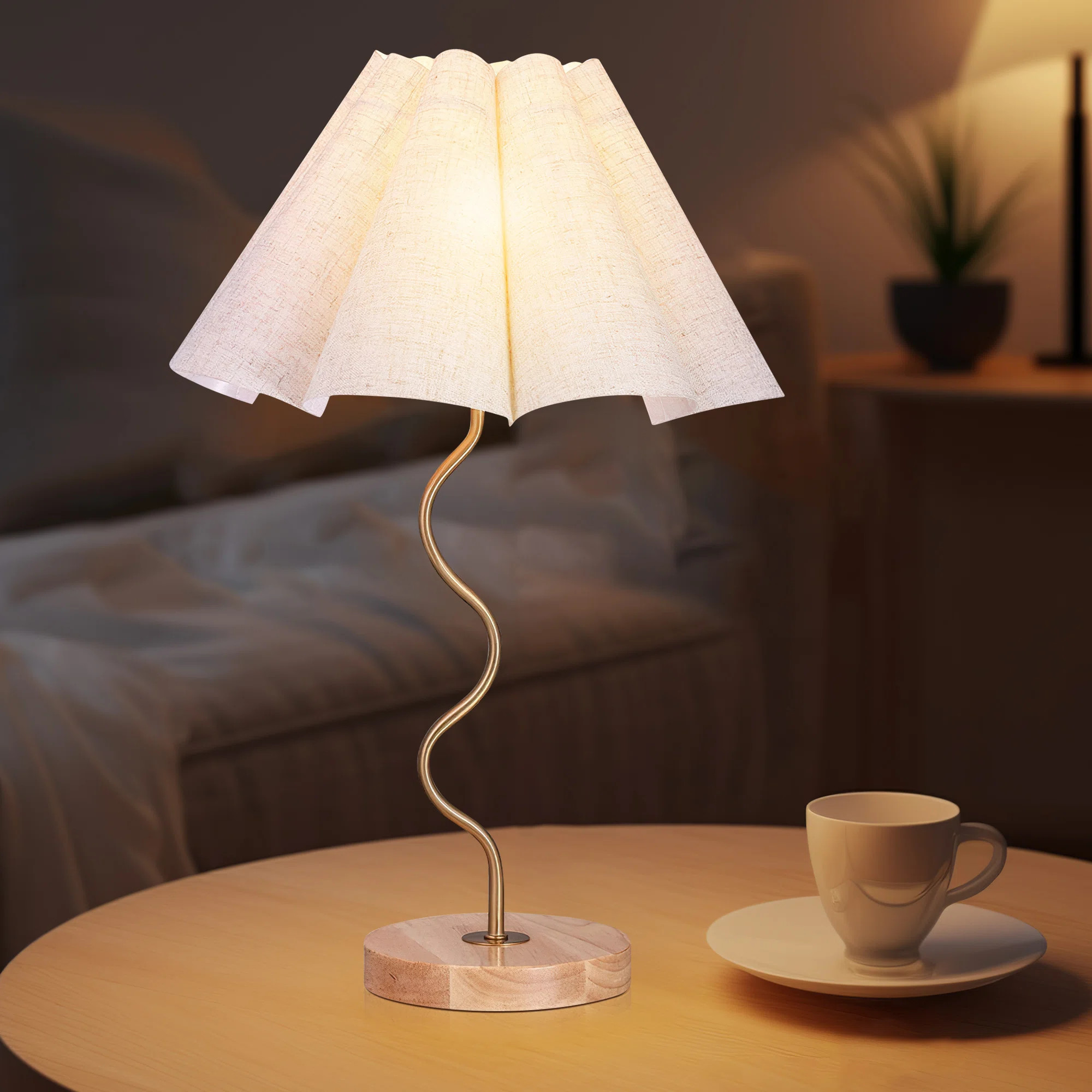 Wrought Studio Hailyn Metal Accent Lamp | Wayfair | Wayfair North America