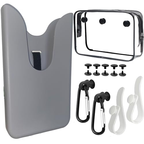 6 Packs Accessories Compatible with Bogg Bag, Phone Holder Clear Pouch Keychains | Amazon (US)