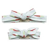 Organic Knotted Headbands Mommy and Me Matching Baby and Adult Set - Carrots | Amazon (US)