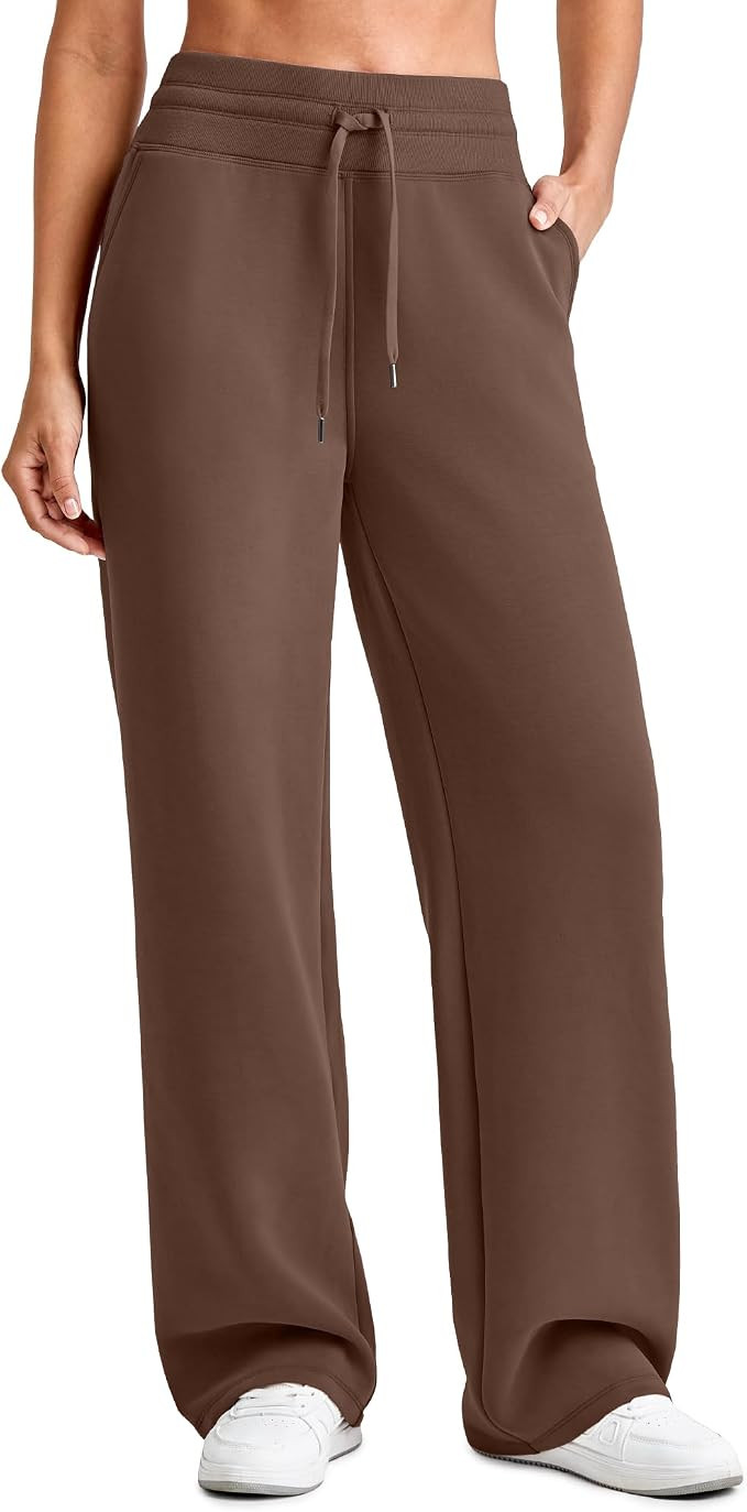 G4Free Smoofit Modal Soft Wide Leg Sweatpants for Women High Waist Drawstring Casual Lounge Pants... | Amazon (US)