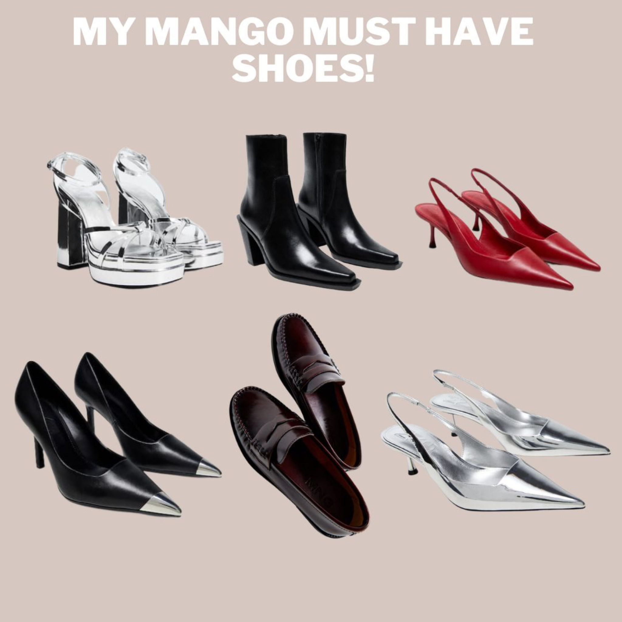 My current favourite shows from mango!! 

#LTKSeasonal #LTKeurope #LTKworkwear