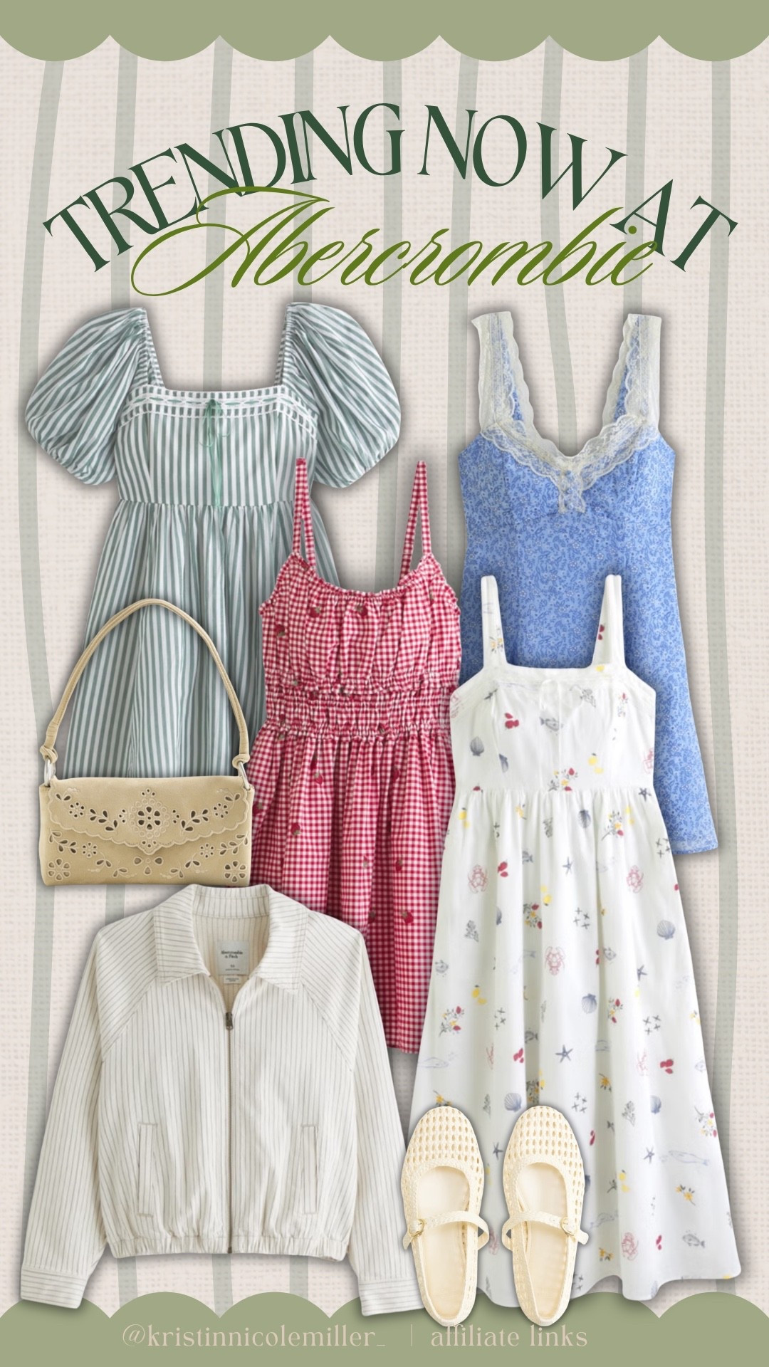 Trending now at Abercrombie! Soo many cute dresses and accessories for spring and summer 🌞 

Seasonal outfits fashion mom favorites trending must haves favorites colorful vibrant 

#LTKSeasonal #LTKgrwm #LTKmomlife