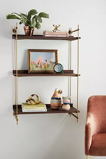 Astoria Wall Mounted Shelving Unit | Anthropologie (US)