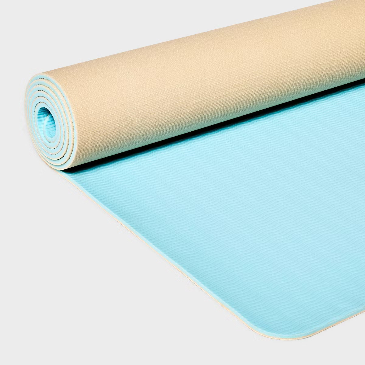 Yoga Mat - Cream(5mm) - All In Motion™: High Tack Grip, Solid PVC | Target