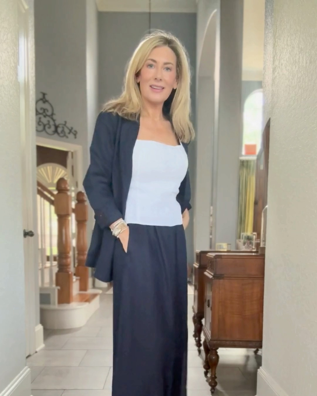 Chiffon Pleated Midi Skirt curated on LTK