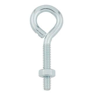 1/4 in.-20 x 2-1/2 in. Zinc Eye Bolt (2-Pack) | The Home Depot