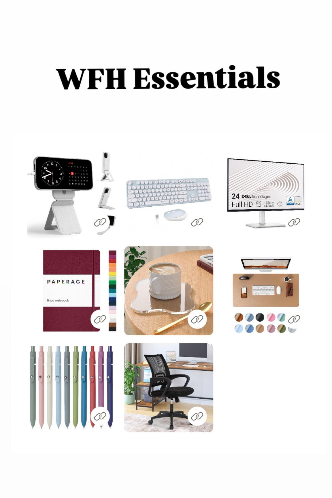 My work from home essentials  

#LTKHome #LTKFindsUnder50