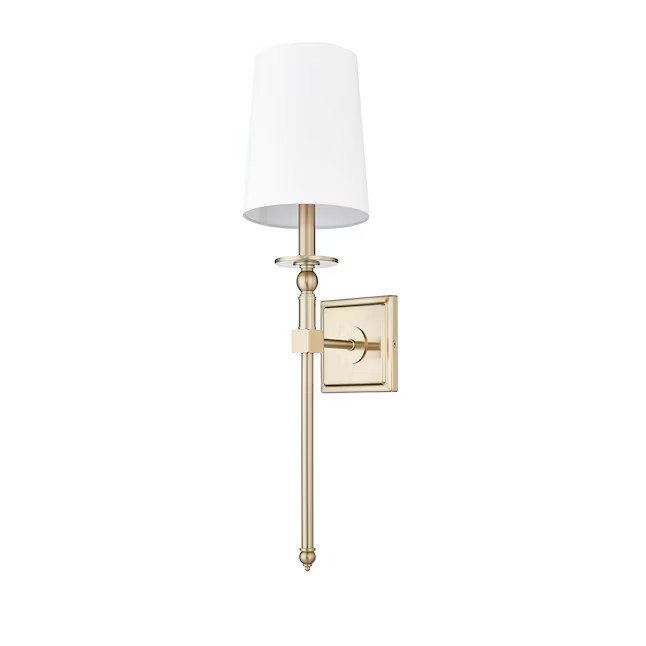 Millennium Lighting 6.5-in W 1 -Light Brushed Gold Wall Sconce Lowes.com | Lowe's