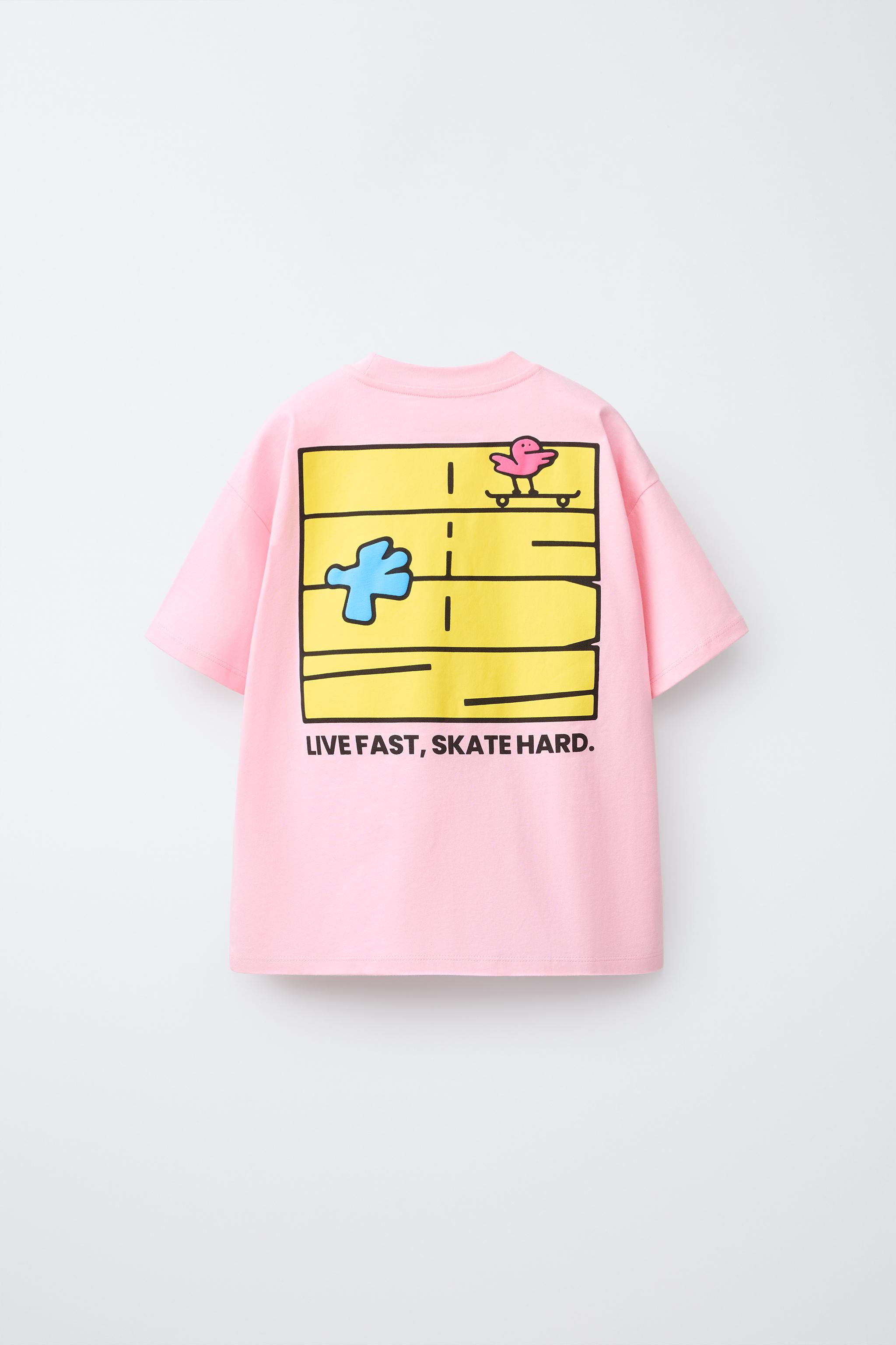 LOGO PRINT T-SHIRT | Zara US