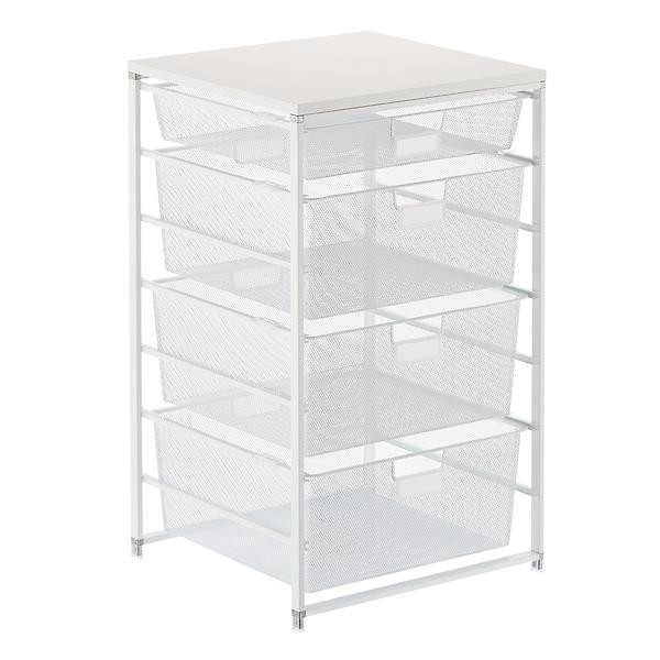 Elfa Cabinet-Sized Mesh Closet Drawers WhiteBy Elfa Classic4.76 Reviews$126.35/eaReg $180.50/eaSa... | The Container Store