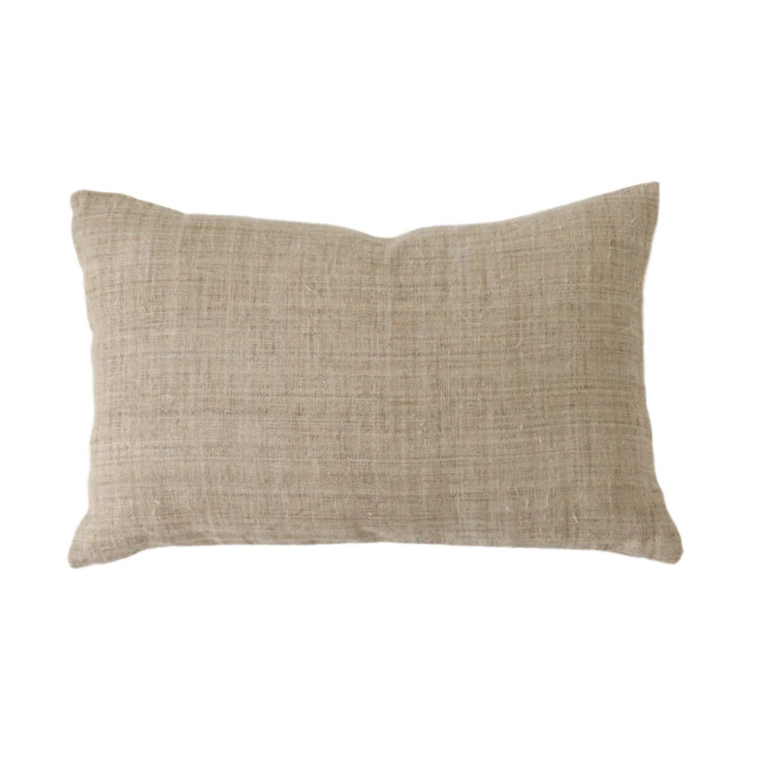 Jasper Tan Pillow Cover | Danielle Oakey Interiors INC