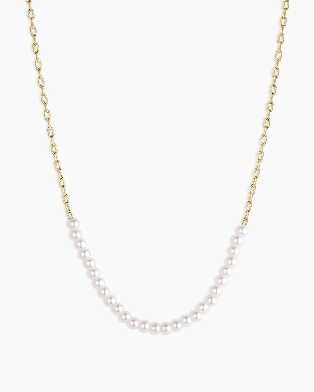 Finley Pearl Row Necklace | gorjana