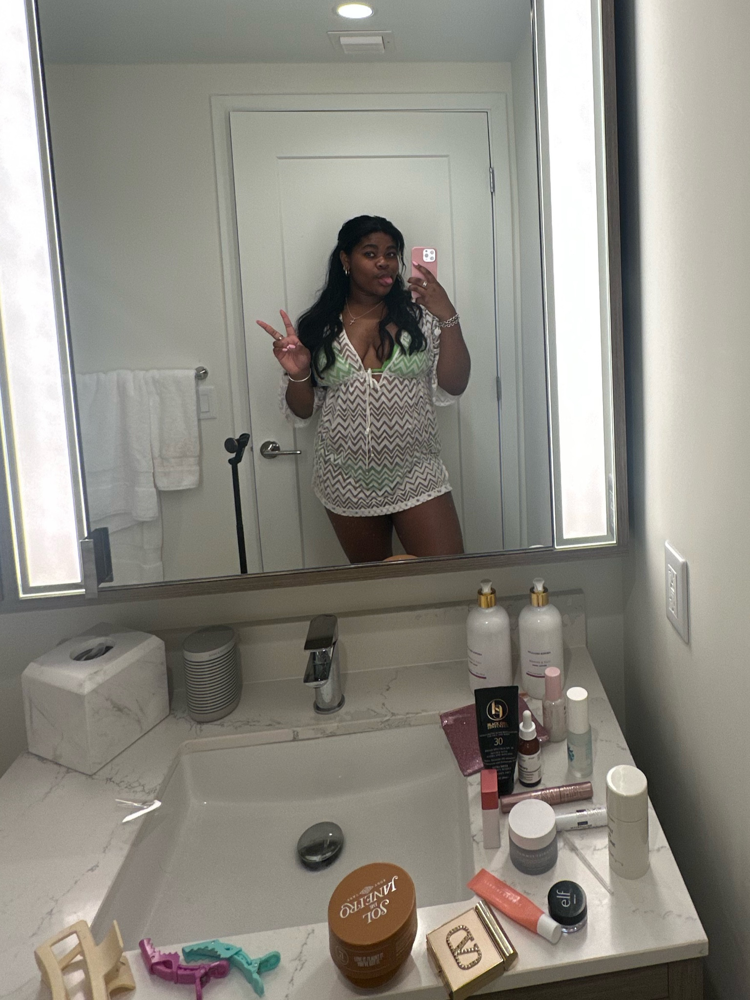 GRWM - pool day 