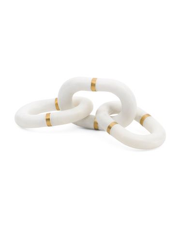 14in Marble Chain Decor | Marshalls