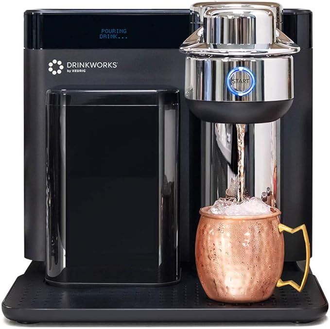 Drinkworks Home Bar by Keurig, Single-Serve, Pod-Based Premium Cocktail, Spritzer & Brews Maker (... | Amazon (US)