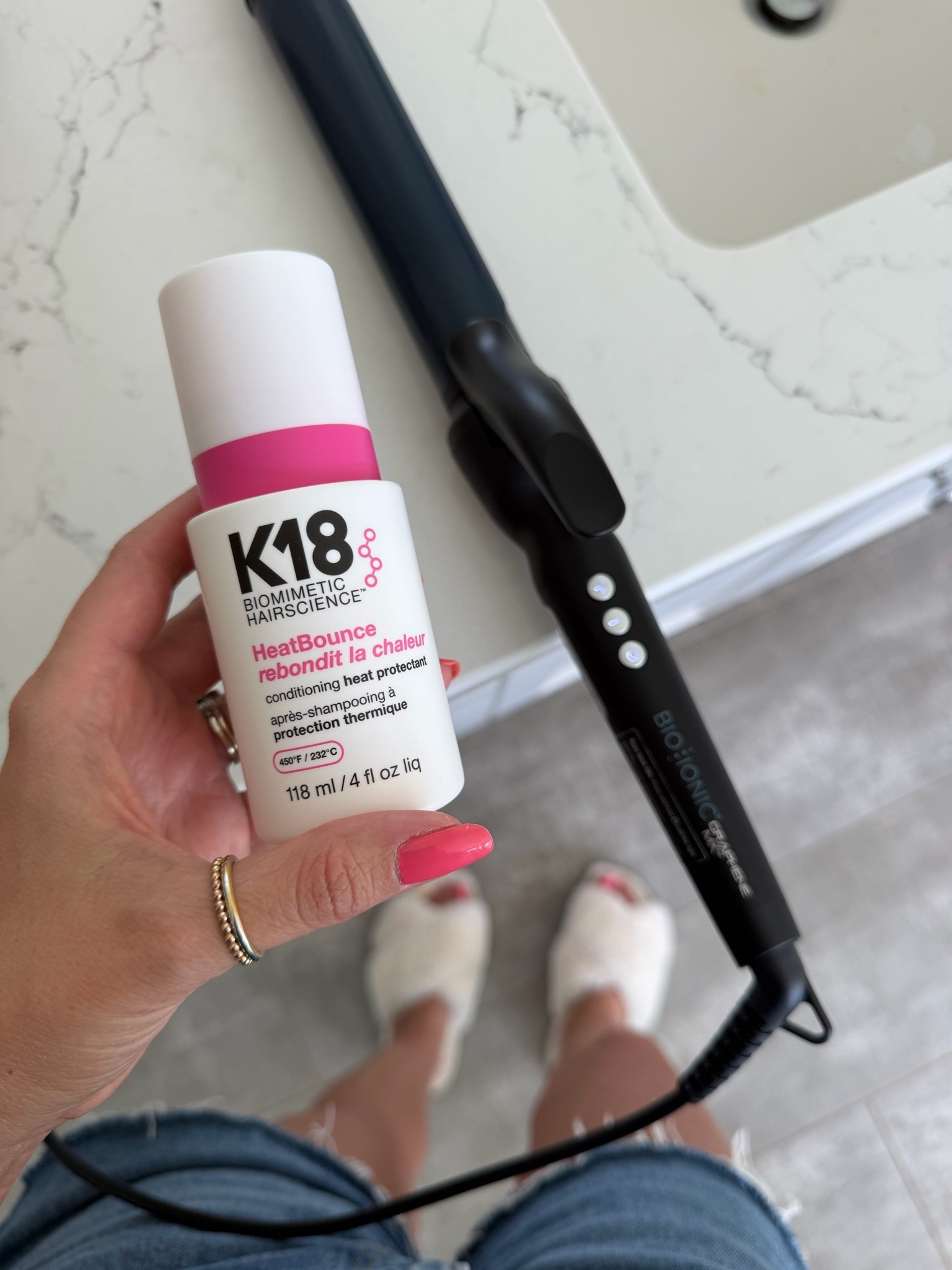 My favorite curling iron for smooth curls that don’t damage hair, along with my go-go conditioning heat protectant spray.

#LTKgrwm #LTKmorningroutine #LTKBeauty