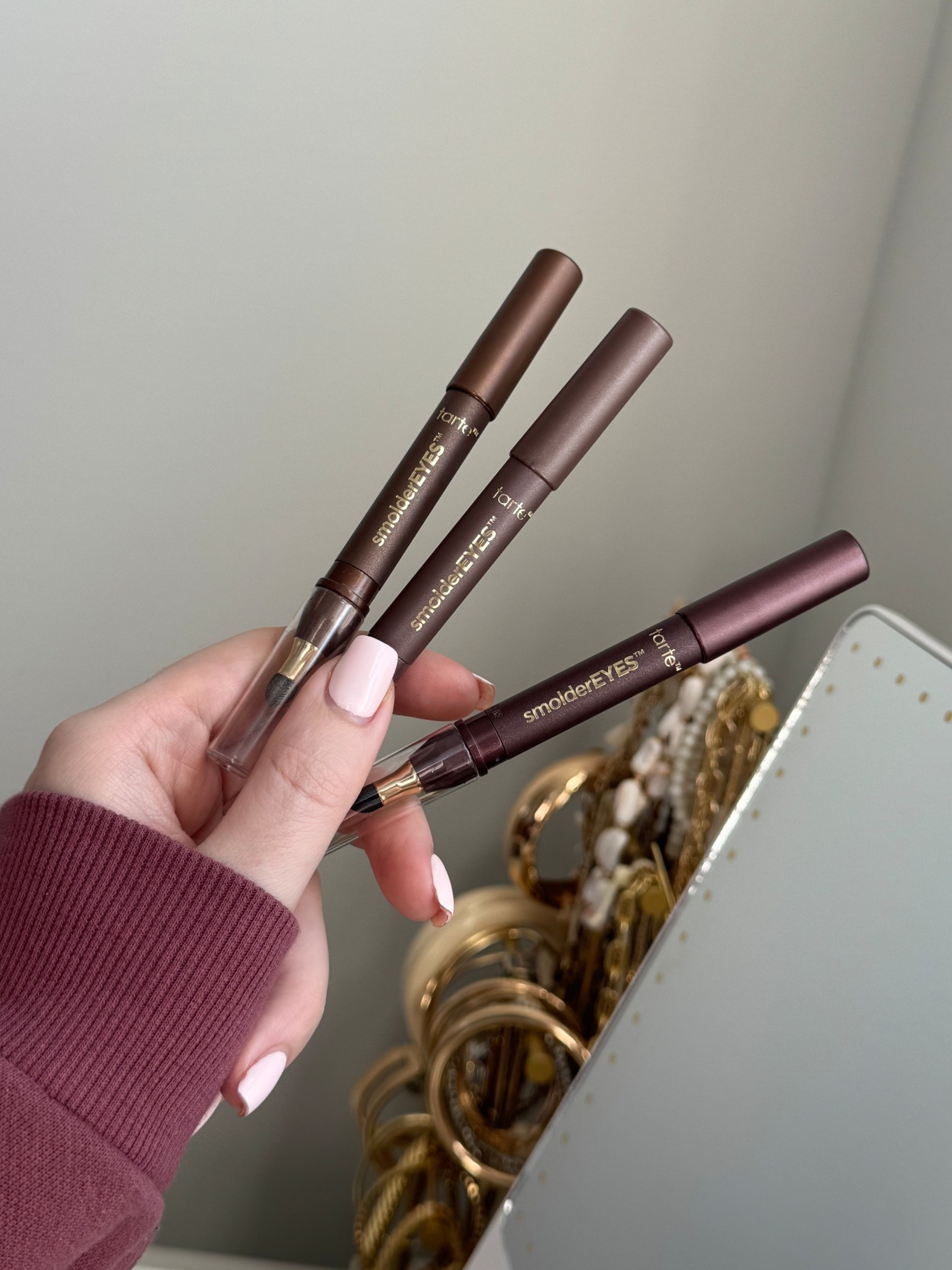 Tarte liner & shadow with attached blender sponge to smudge! Code SHELBY VERT

#LTKBeauty